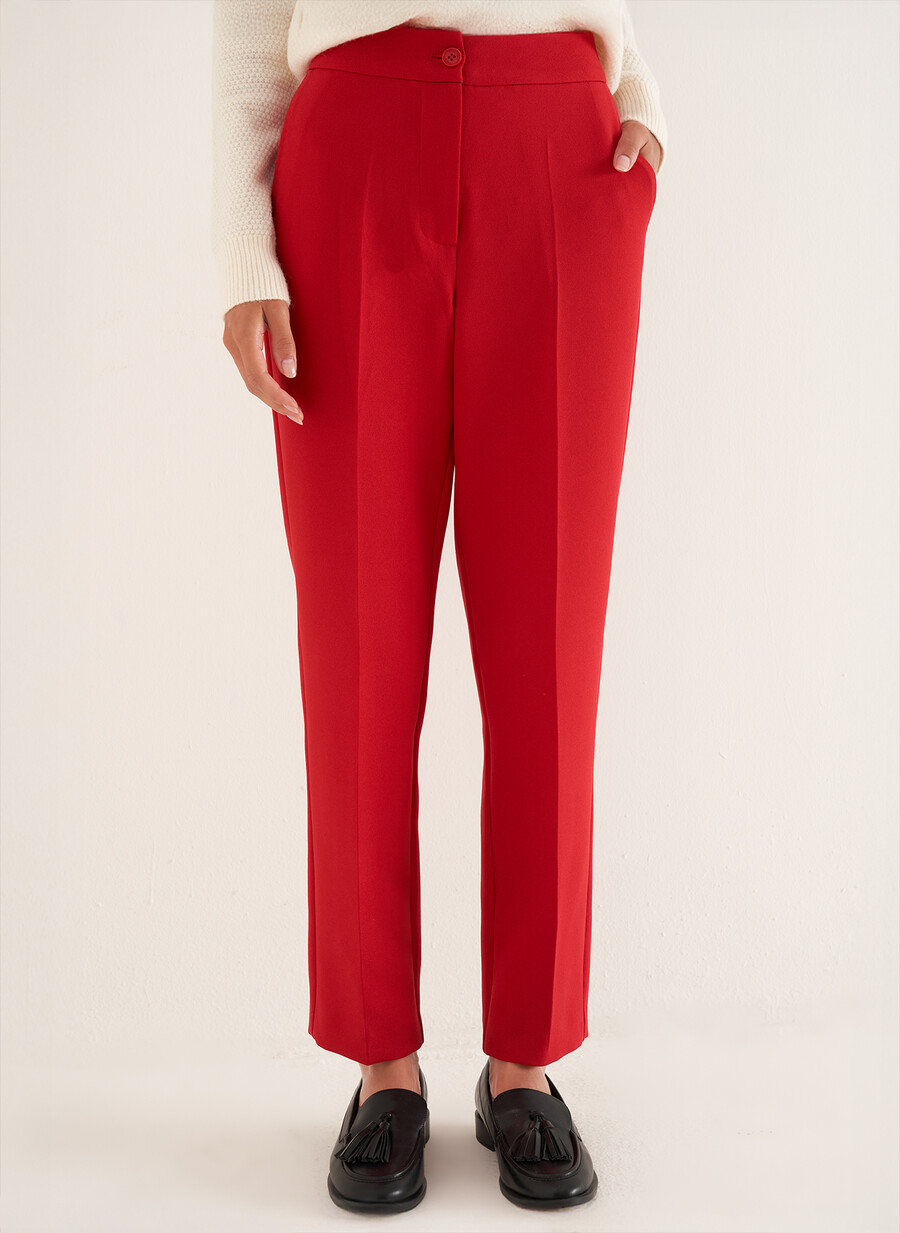 Pantalone Alice-L a sigaretta ROSSO Donna , immagine n. 2