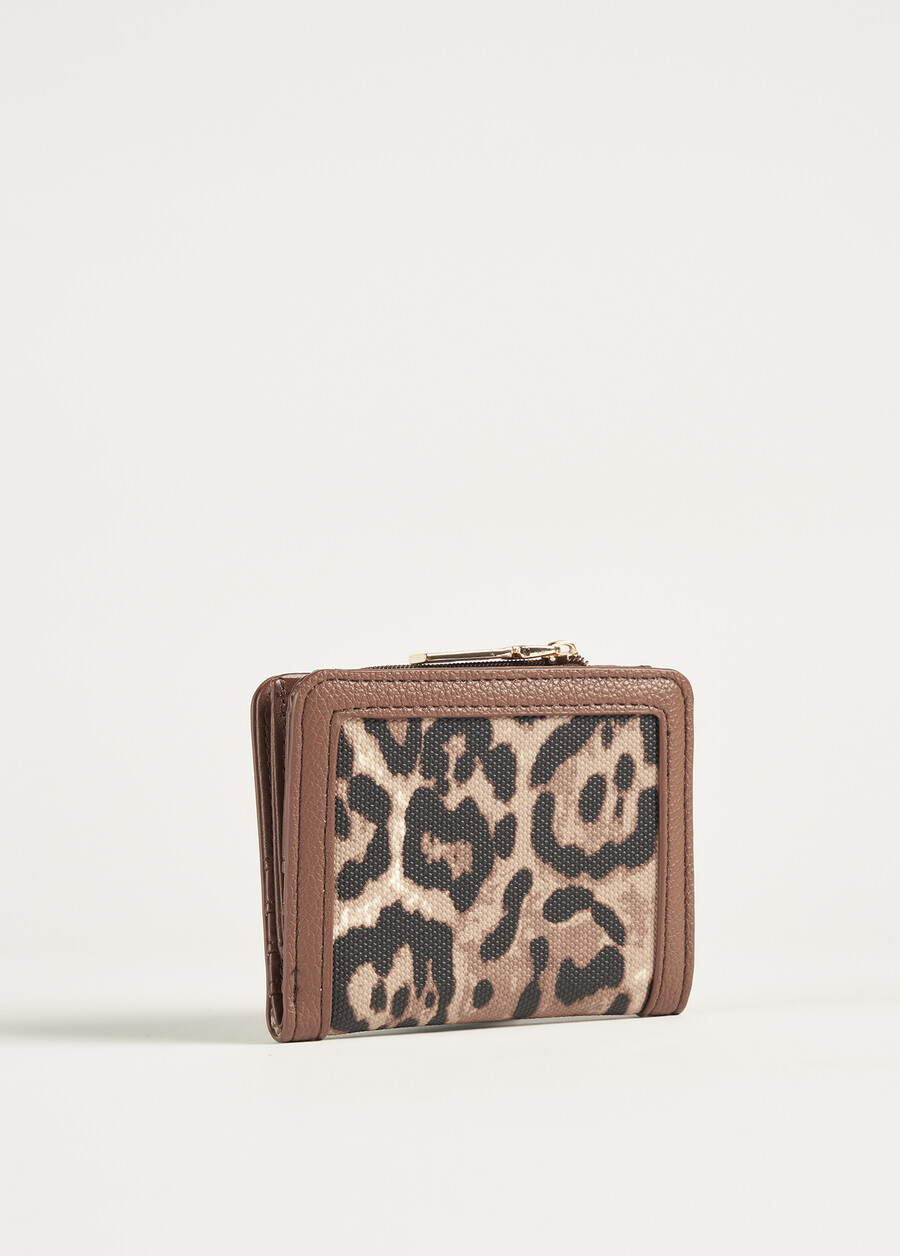 Puno eco-leather wallet NERO BLACK Woman , image number 3