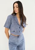 Coprispalle Ciarly in 100% cotone DENIM Donna immagine n. 1