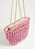 Borsa shopping intrecciata Bosa VIOLA MAGENTAVERDE GARDEN Donna immagine n. 3