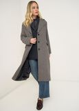 Cristian houndstooth coat BLU Woman image number 1