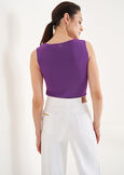 Top Tiki In Maglia BLUE DARK BLUEVIOLA MULBERRY Donna immagine n. 3