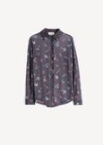 Camicia Carley in mesh floreale NERO Donna immagine n. 5