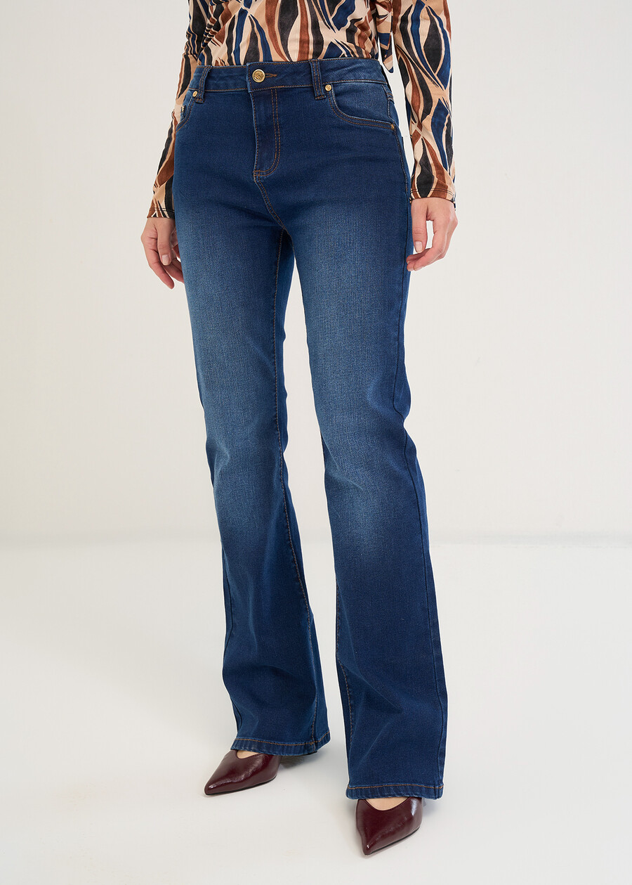 Jeans Cindy flare DDENM Donna , immagine n. 2