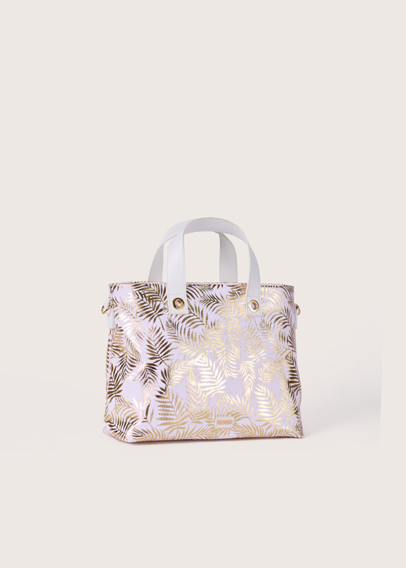 Bessie eco-leather shopping bag BIANCONERO Woman null