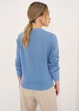 Cardigan Cash in pura lana CELESTE FIORDALISOROSA Donna immagine n. 3