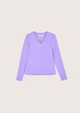 Siri cotton jersey VIOLA LILLY Woman image number 4