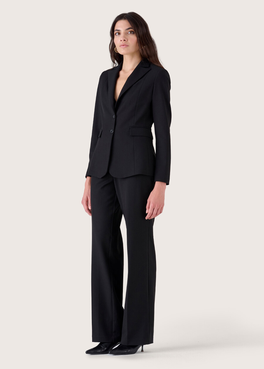 Giacca Giselle in tessuto tecnico NERO BLACKBEIGE GESSOBLU Donna , immagine n. 5
