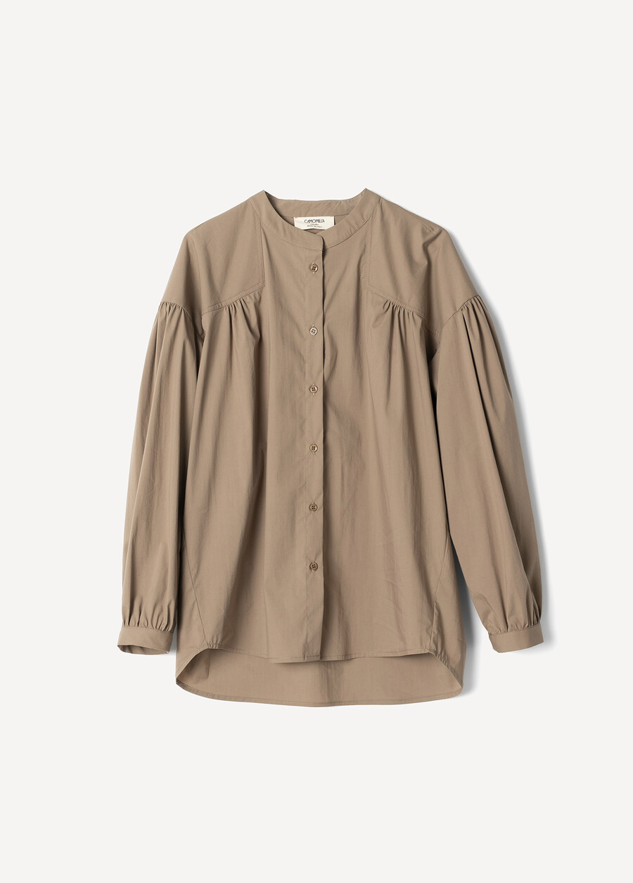 Charlotte cotton shirt

 BEIGE Woman , image number 5