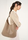 Borsa a sacca Babsy in ecopelle NEROMARRONE Donna immagine n. 1