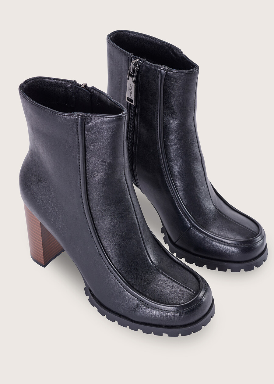 Sher eco-leather ankle boots NERO BLACK Woman , image number 1