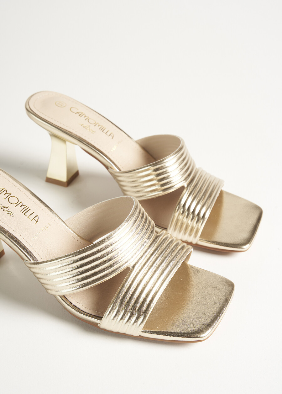 Sandalo dorato Stafelia GOLD Donna , immagine n. 3