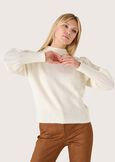 Marylin turtleneck jersey BEIGE LANA Woman image number 1