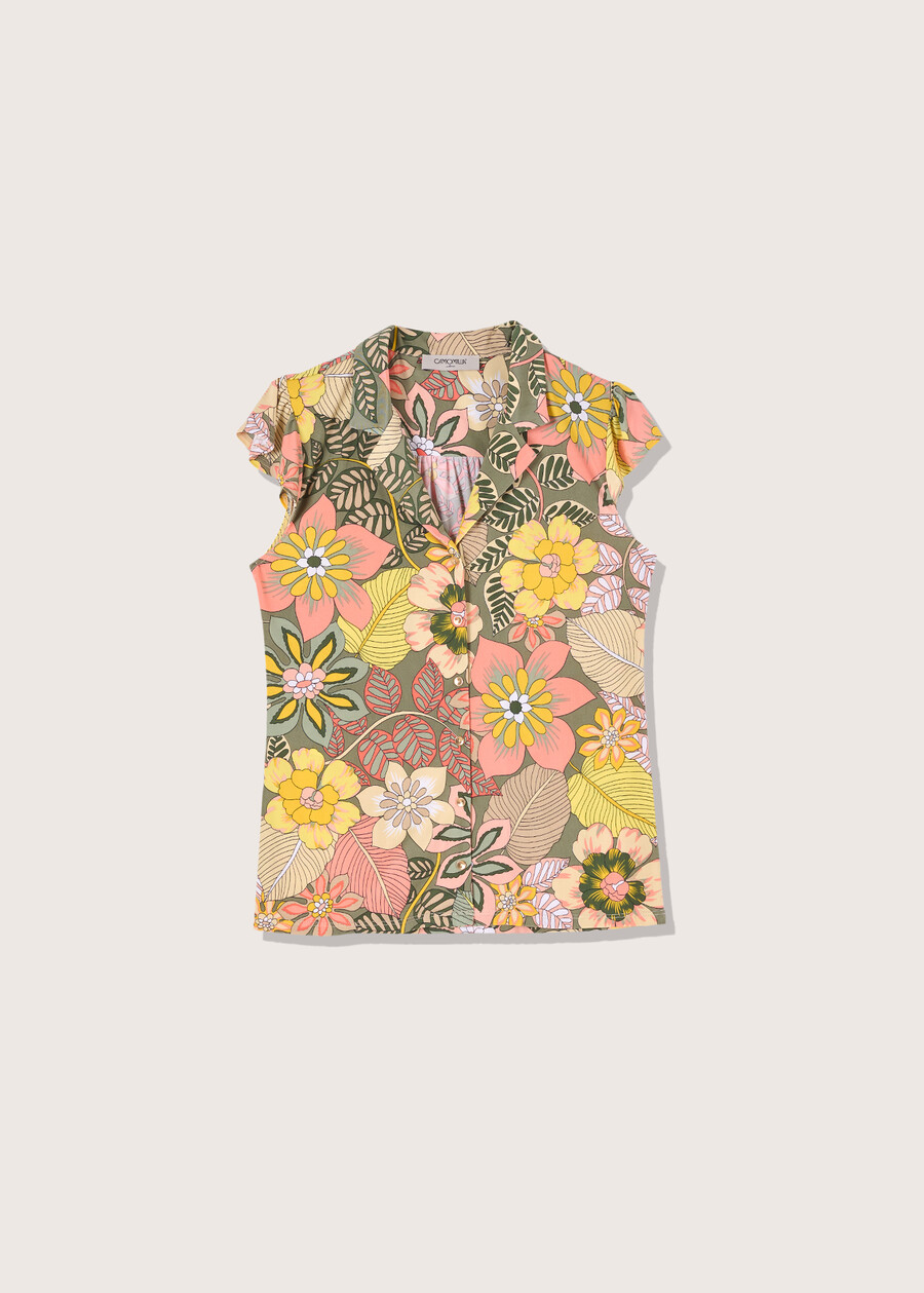 T-shirt fantasia Sabry VERDE TEA Donna , immagine n. 4