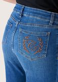 Pantaloni dark denim Kate DENI DENIM Donna immagine n. 4