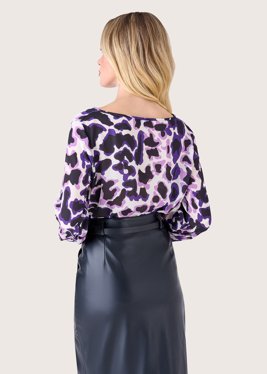 Candy crepe blouse VIOLA UVA Woman , image number 3