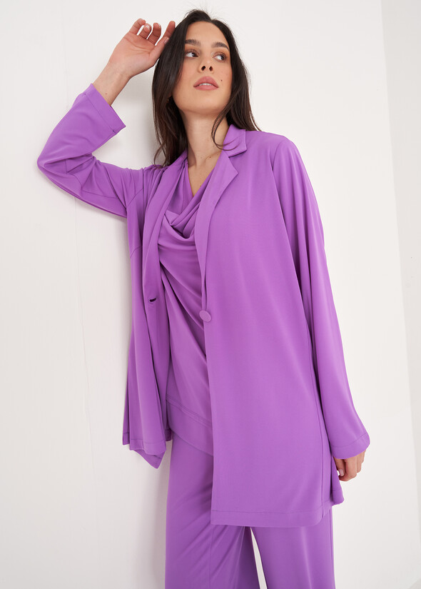 Giacca Giada In Jersey VIOLA MULBERRY Donna null