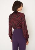 Calyd tribal print shirt VIOLA PURPLE Woman image number 3