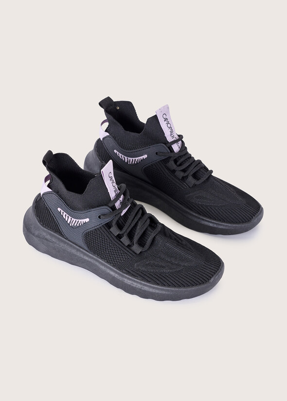Samira sneakers in technical fabric NERO BLACK Woman null