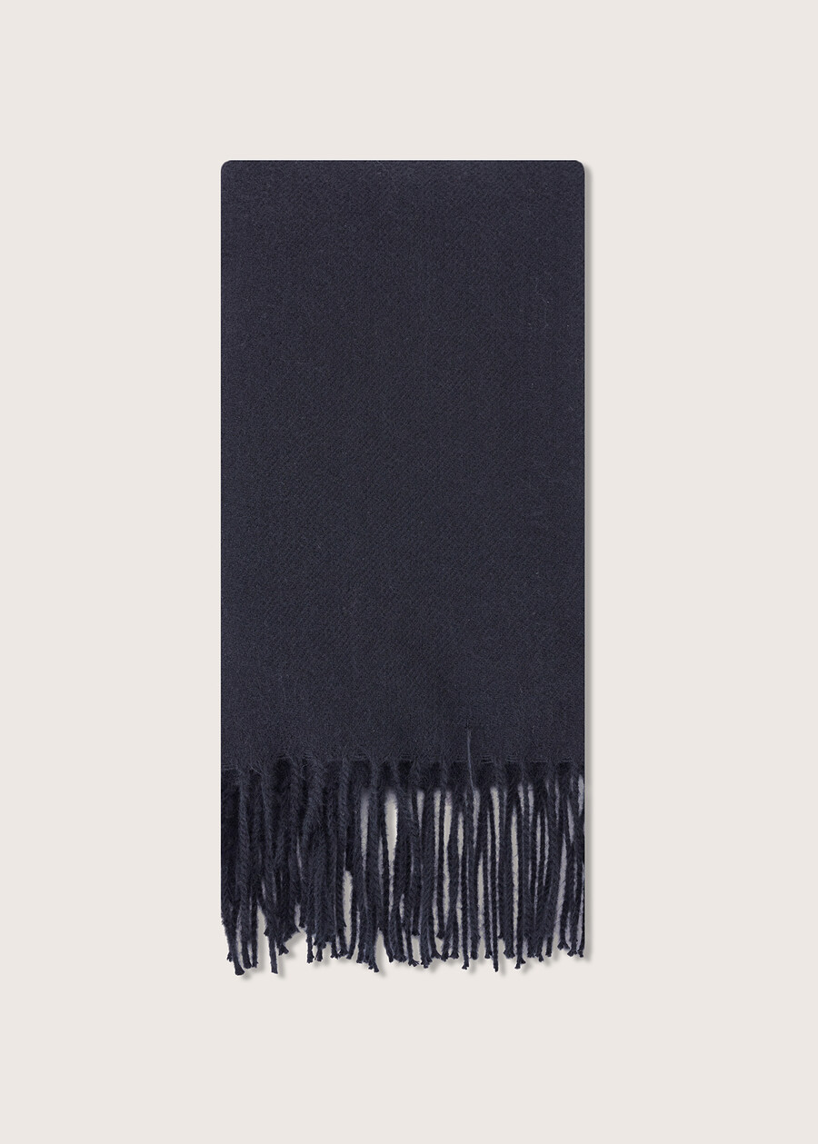 Sasha classic scarf NERO BLACKROSSO MAGENTAGRIGIO FUMOVIOLA UVA Woman , image number 2
