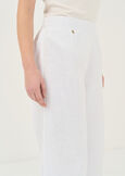 Pinocchietto Polly ricamato BIANCO WHITE Donna immagine n. 3
