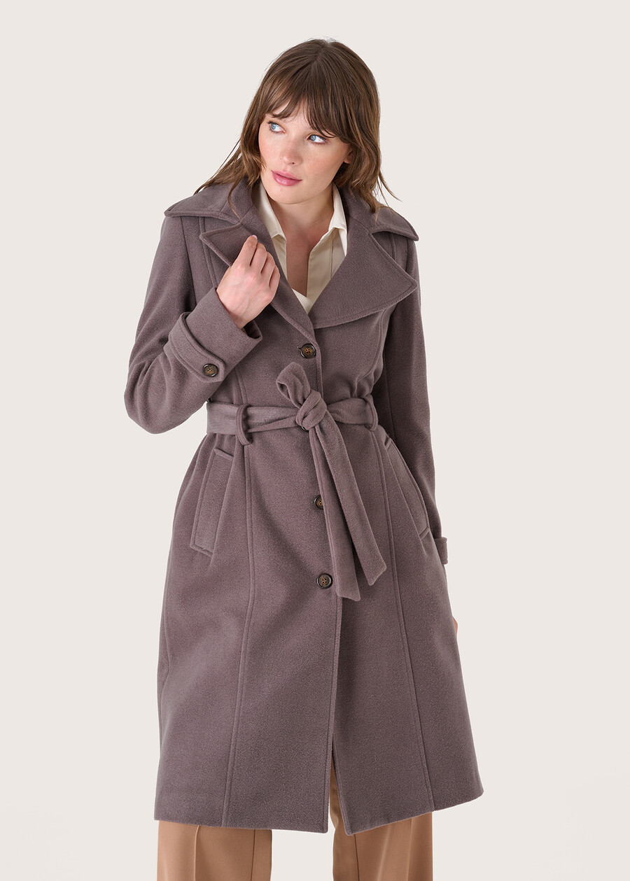 Cappotto Lara in panno BEIGE TAUPE Donna , immagine n. 1