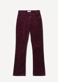 Pantalone in velluto Cindy-T BLU MIDNIGHTVIOLA VINACCIA Donna immagine n. 5
