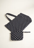 Borsa Blendas in Cotone con Stampa Pois BLUE OLTREMARE Donna immagine n. 5