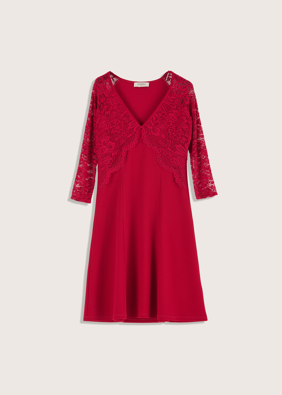 Abito Allan con pizzo ROSSO CARPET Donna , immagine n. 5