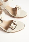 Surly canvas sandal BEIGE LATTE Woman image number 4