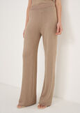 Pantaloni Pony In Maglia Lurex BEIGE SABBIA Donna immagine n. 4