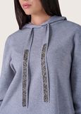 Maglia Miriana con cappuccio GRIGIO DARKGREY Donna immagine n. 2