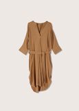 Abito Altair 100% cotone MARRONE TABACCO Donna immagine n. 4