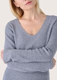 Myles ribbed jersey GRIGIO MEDIUM GREY Woman image number 2