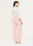Pantaloni Giorgia-O in misto lino ROSABIANCO WHITE Donna immagine n. 6
