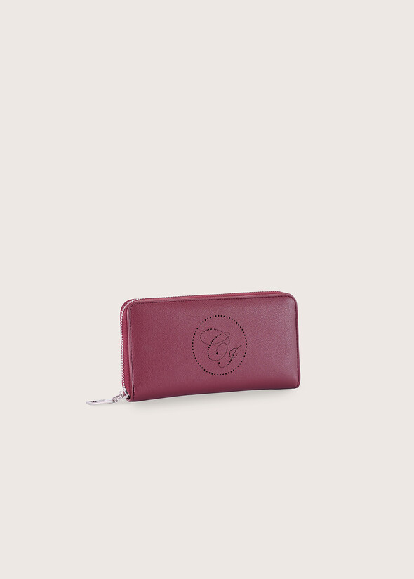Pammy eco-leather wallet BLU LAGUNAROSSO SYRAH Woman null