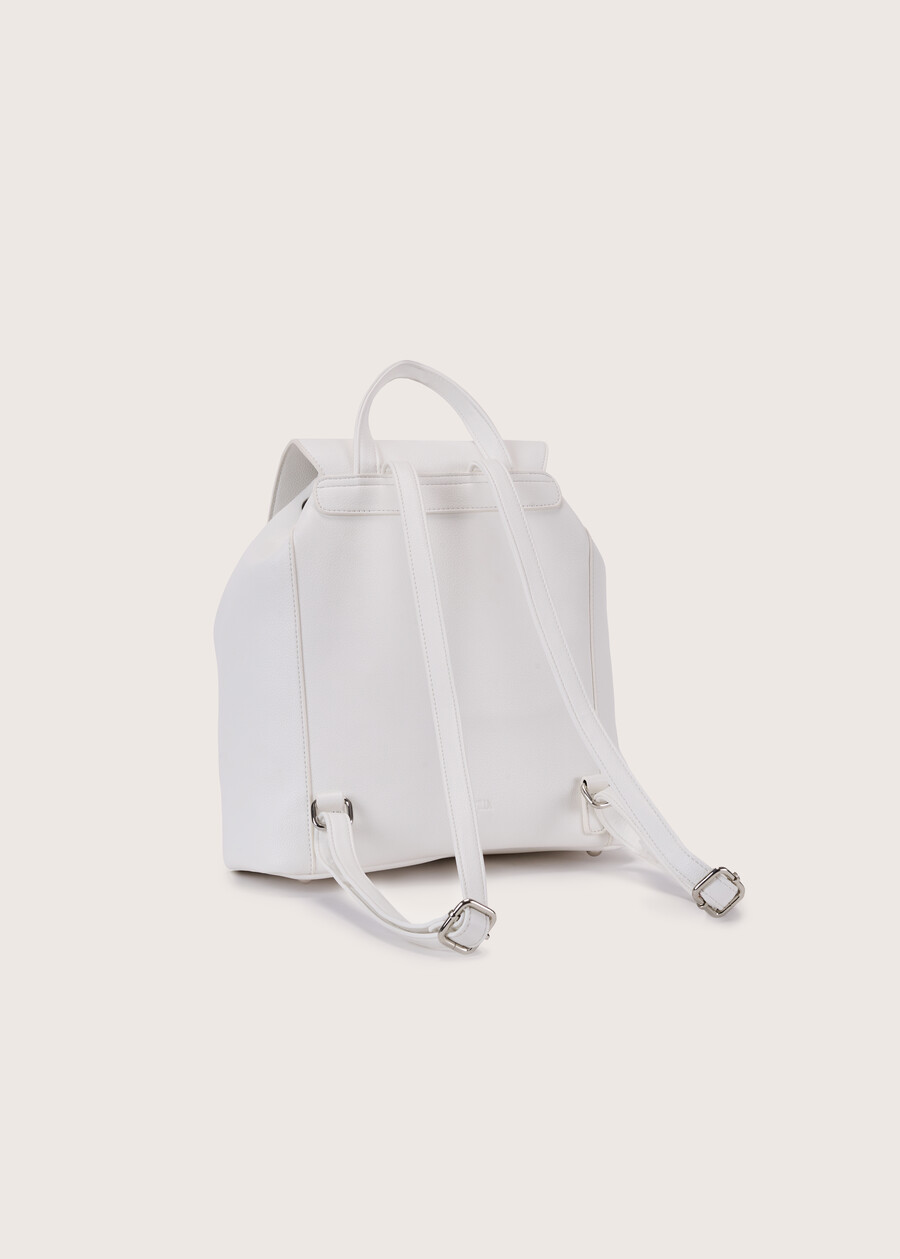 Bahia eco-leather backpack BIANCOBLUE ROYAL Woman , image number 3