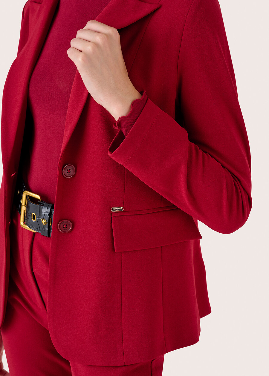Giacca stretch Giselle ROSSO MARTENERO BLACKBLUE DARK BLUEMARRONE Donna , immagine n. 3