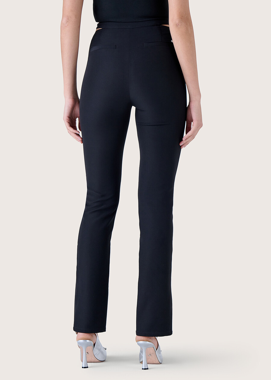 Paride slim fit trousers NERO BLACK Woman , image number 4