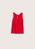 Top Taya 100% rayon ROSSO CARPETBLU ABISSO Donna immagine n. 5