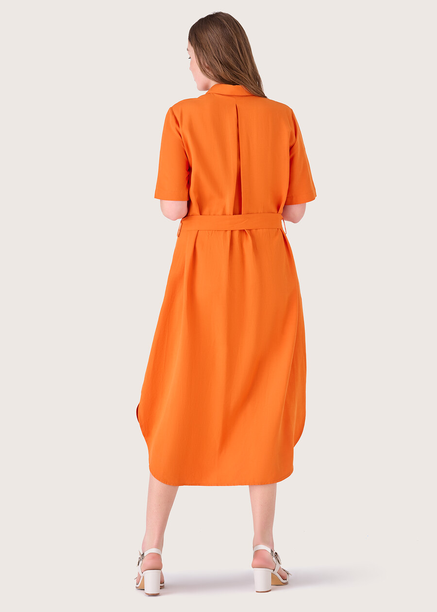 Amelie chemisier dress ARANCIO SUNRISE Woman , image number 3