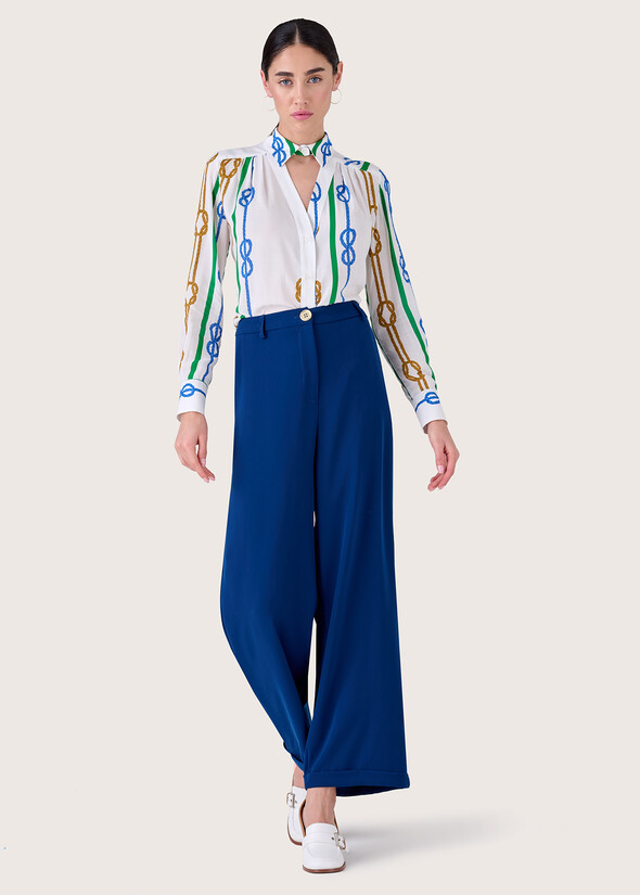 Paolo cady trousers BLU MARINA Woman null