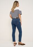Denim Kate 5 tasche gamba slim DENIM MEDIUM DENIM Donna immagine n. 4