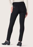 Pantalone Kelly in tessuto screp NERO BLACK Donna immagine n. 4