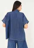 Caty chambray shirt with pockets DENIM Woman image number 3