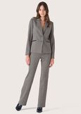 Clair houndstooth trousers NERO Woman image number 1