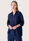 Camicia Cassidy 100% rayon BLU MARINA Donna immagine n. 1