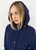 Gaston trench-style jacket with hood GRIGIOBLU Woman image number 3