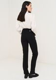 Pantaloni Carrie 5 tasche regular NERO BLACK Donna immagine n. 5