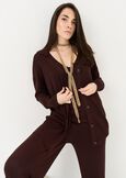 Cliff long lurex cardigan MARRONE Woman image number 1